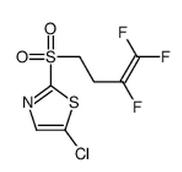 5-Chloro-2-[(3,4,4-trifluorobut-3-en-1-yl)sulfonyl]-1,3-thiazole