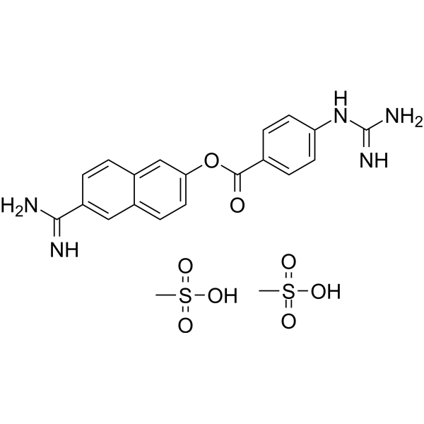 甲磺酸萘莫司他