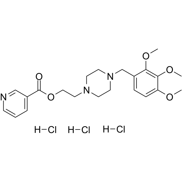 Ninerafaxstat trihydrochloride