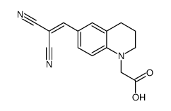 N-羧甲基-6-(2,2-二氰基乙烯基)-1,2,3,4-四氢喹啉