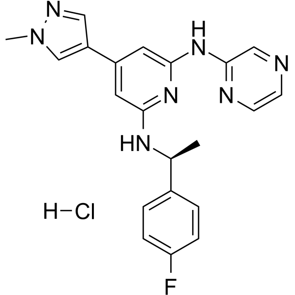 Ilginatinib(NS-018)  hydrochloride
