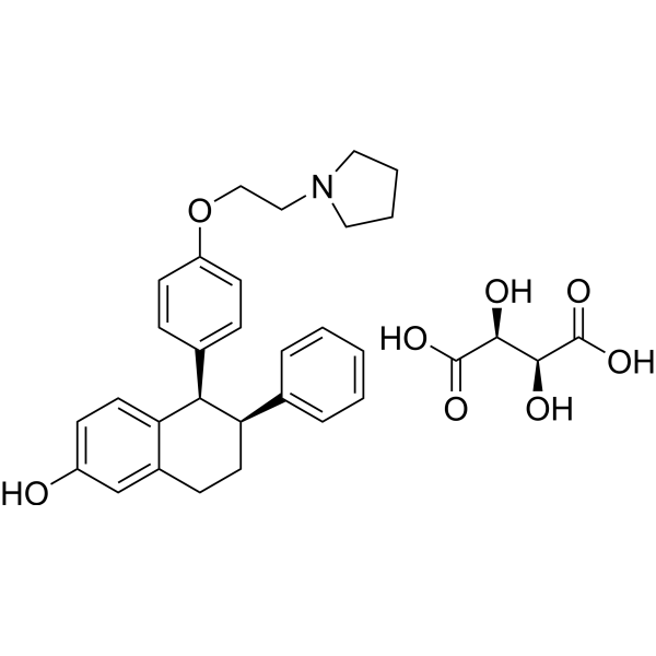 Lasofoxifene tartrate 酒石酸拉索昔芬