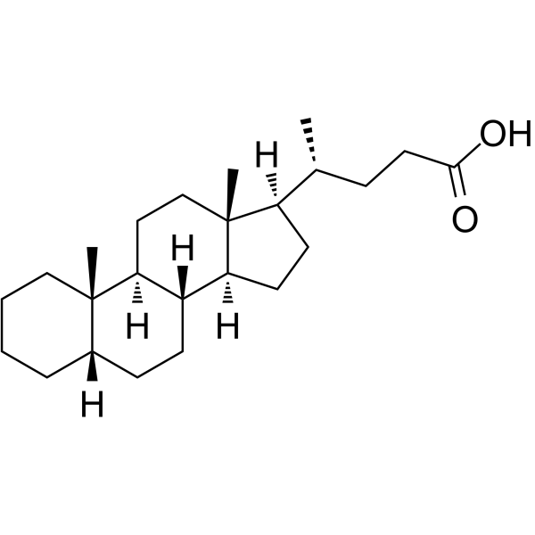 5β-cholanoic acid 5β-胆烷酸