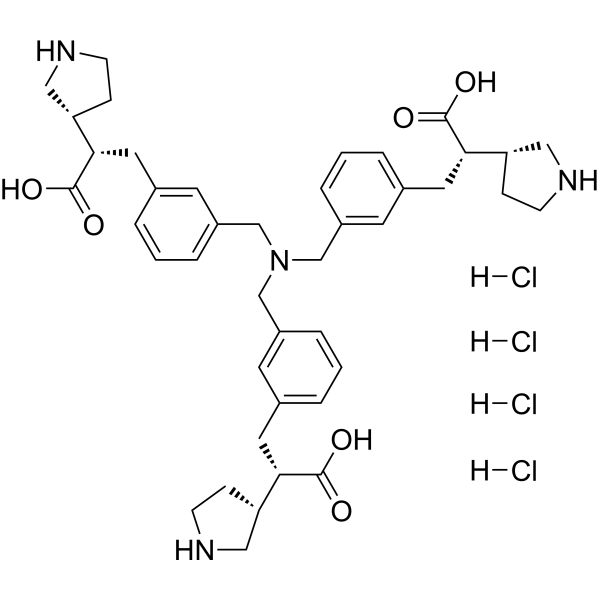 Muvalaplin tetrahydrochloride